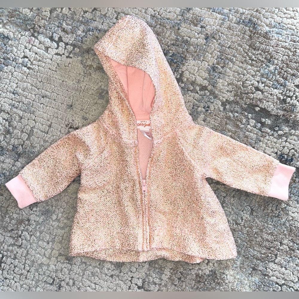 Cat & Jack glitter jacket